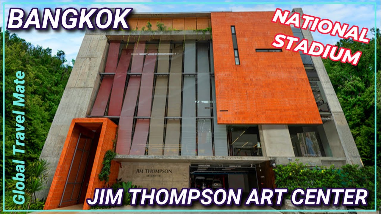 Jim Thompson Art Center Bangkok Museum 🇹🇭 Thailand