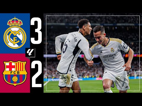 Real Madrid 3-2 FC Barcelona | HIGHLIGHTS | LaLiga 2023/24