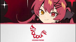 BooooM!!! - Houshou Marine | Lyrics [KAN/ROM/ENG]
