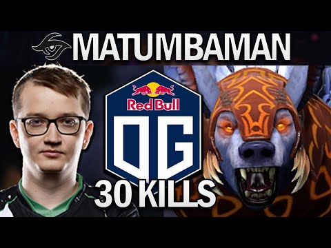 SECRET.MATUMBAMAN URSA VS OG WITH 30 KILLS - DOTA 2 7.28 GAMEPLAY