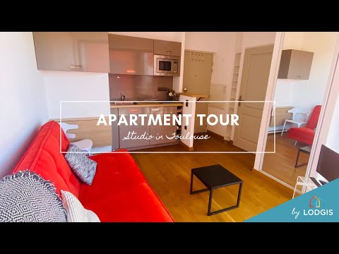 Apartment Tour // Furnished 19m2 in Toulouse – Ref : 1T122392