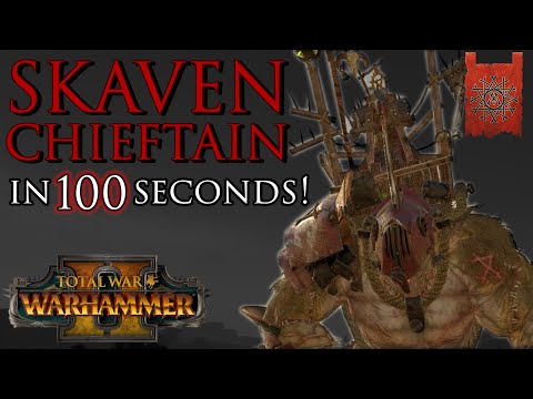 Skaven Chieftain in 100 Seconds!