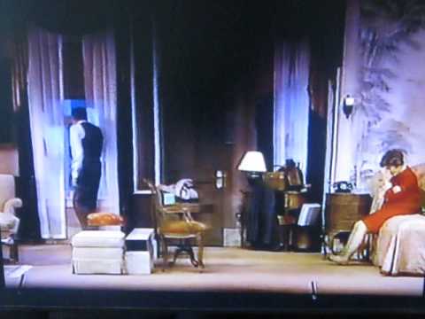 Scene from "Plaza Suite" Lee Grant & Jerry Orbach 1982