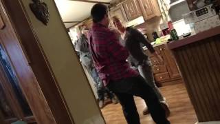 Brothers fight broken up by Mom and a spoon on Christmas Day