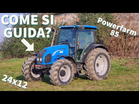 Lets drive Landini Powerfarm 85
