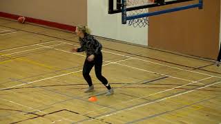 Shooting 3 – Drill, passed from midcourt, alternating sides then square up dribble and jump shot