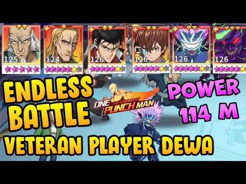 🔥🔥 Battle Antar Veteran OPM Full 5 SSR+ & Core Bomb (Bengpu) BP 114M - One Punch Man The Strongest