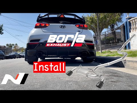 Borla ATAK Hyundai Veloster N Exhaust Install