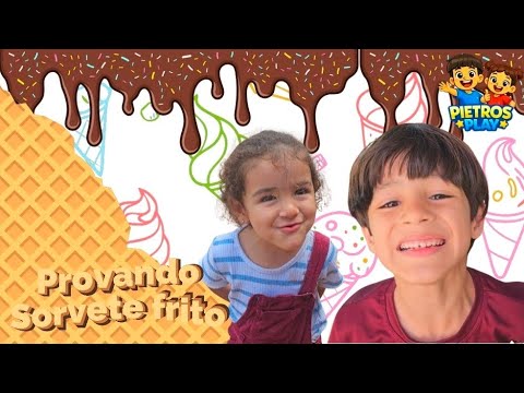 AURORA E VALENTIM PROVARAM SORVETE FRITO EM ALAGOAS! 🍦🔥 | VOCÊ TERIA CORAGEM?
