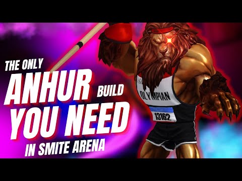 THE ONLY ANHUR BUILD YOU NEED IN SMITE ARENA