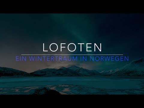 lofoten wintertraum in Norwegen