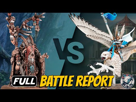 Beastmen vs High Elves | Who holds the line? | Full Battle Report
