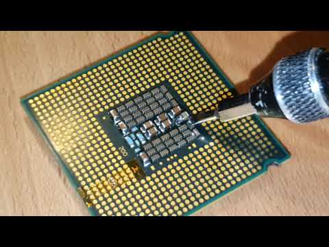 Intel Socket 771 CPU mod for socket 775 Mainboards By:NSC