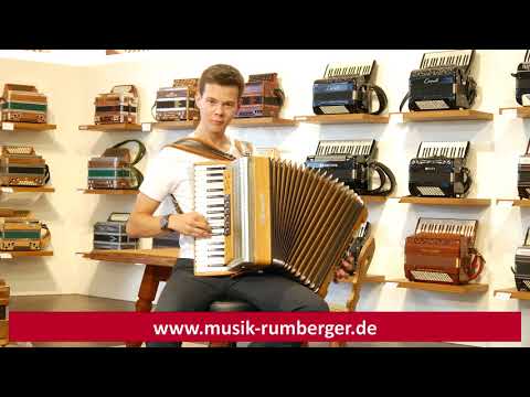 Akkordeon - Alpengold Sinova 372 M/F - Alexander Weisbecker