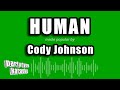 Cody Johnson - Human (Karaoke Version)