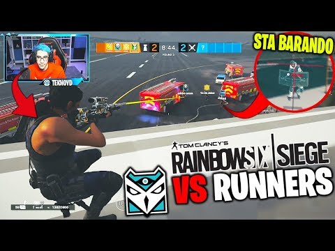 SNIPER VS RUNNERS (MINIGIOCO) su RAINBOW SIX SIEGE (100% IMPOSSIBILE)