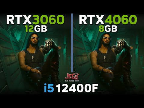 RTX 3060 vs RTX 4060 | i5 12400F | Tested in 17 games