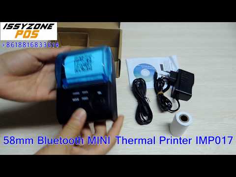 ACUPrints Portable Mini Printer Bluetooth+USB 58mm