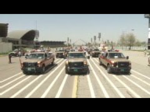 Funeral for victims found in unmarked grave near Tikrit