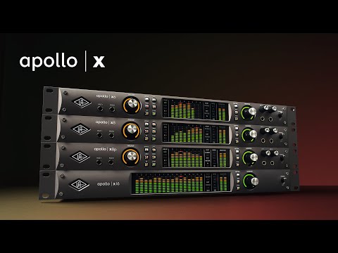 Introducing Apollo X Thunderbolt 3 Audio Interfaces