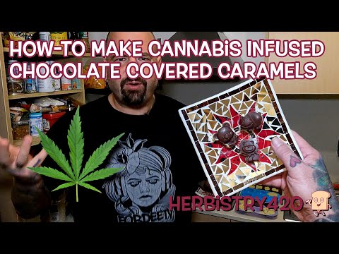 Cannabis Chocolate Covered Caramels — 5 Steps