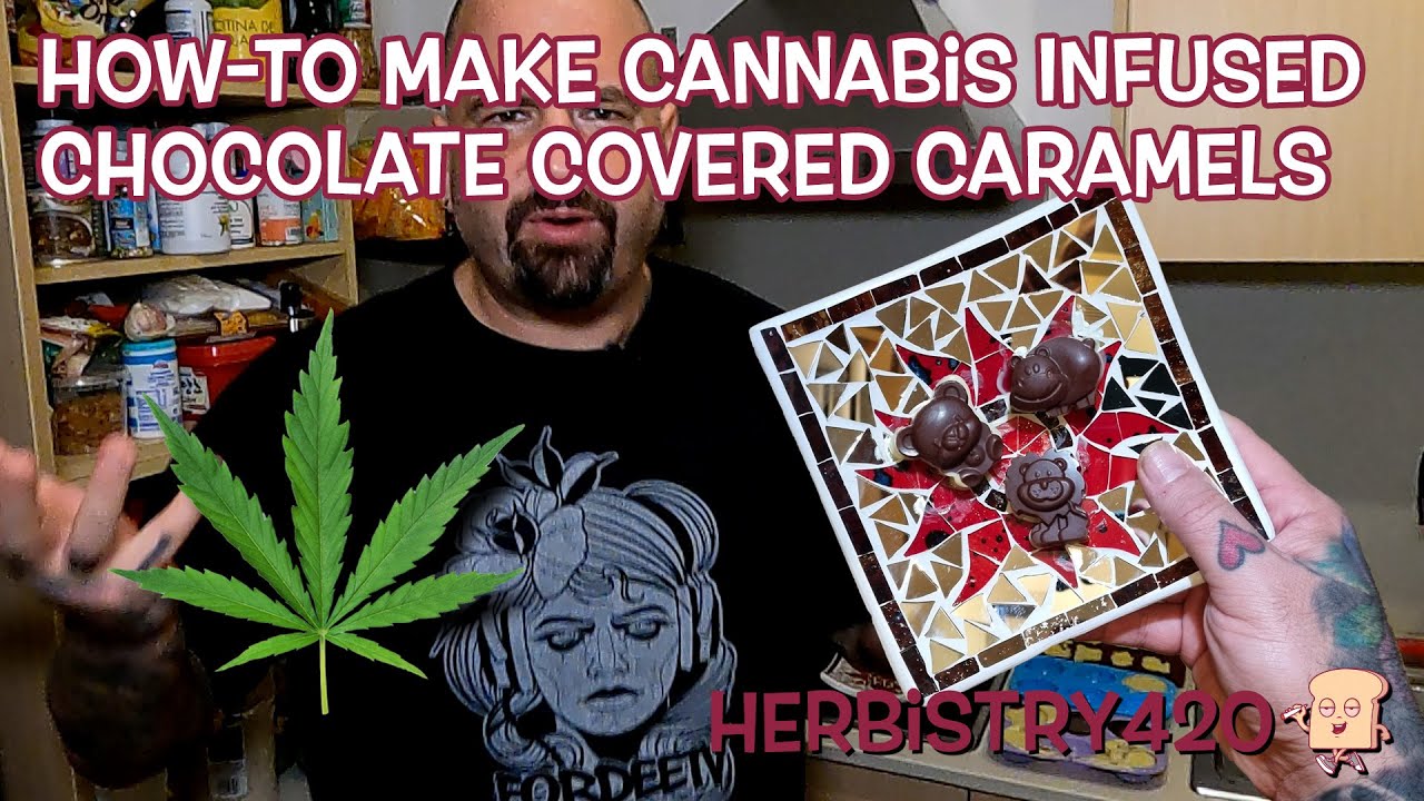 Cannabis Chocolate Covered Caramels — 5 Steps