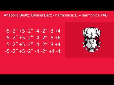 practicing: Anabolic Beatz: Behind Barz – harmonica: E – harmonica TAB Hip Hop Instrumental