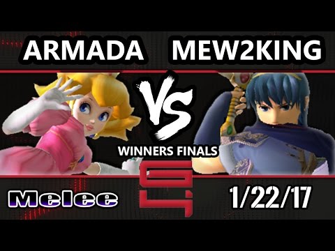 Genesis 4 SSBM - [A] Armada (Peach) Vs. FOX MVG Mew2king (Marth) Smash Melee Winners Finals
