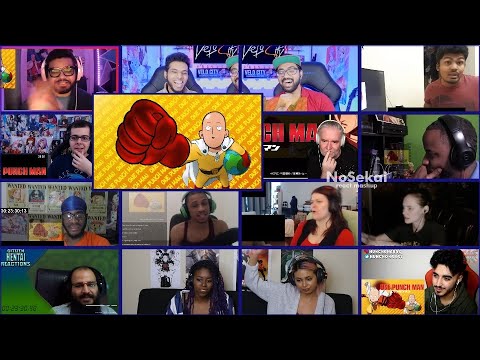 One Punch-Man Opening 2 「Seijaku no Apostle」 Season 2 - React Mashup (ワンパンマンOP2)