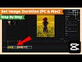 Set All Image Or Photo Duration Same CapCut PC Tutorial