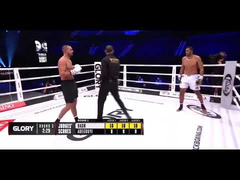 BADR HARI vs BENNY Last round TKO for who?