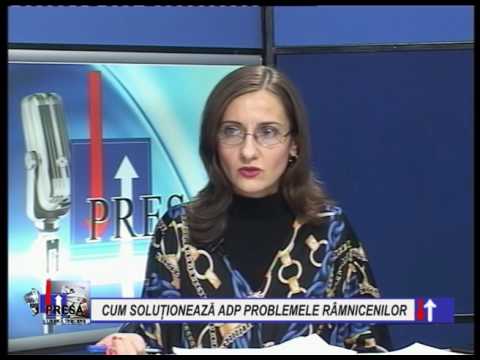 PRESA LIBERA TRECERE 19 OCT 2016 - CUM SOLUTIONEAZA ADP PROBLEMELE RAMNICENILOR