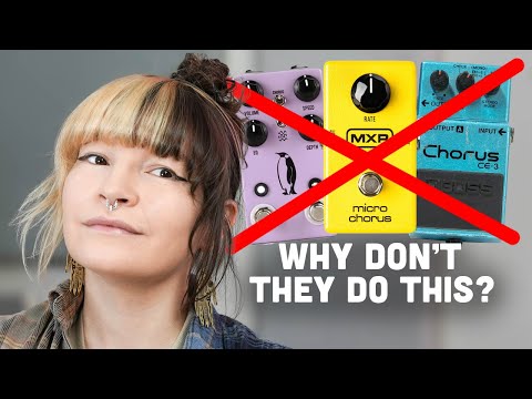 Why don't chorus pedals do this?