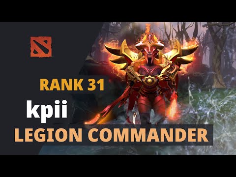 kpii (Rank 31) plays Legion Commander Dota 2 Full Game