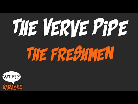 The Verve Pipe - The Freshman - (WTF Karaoke)