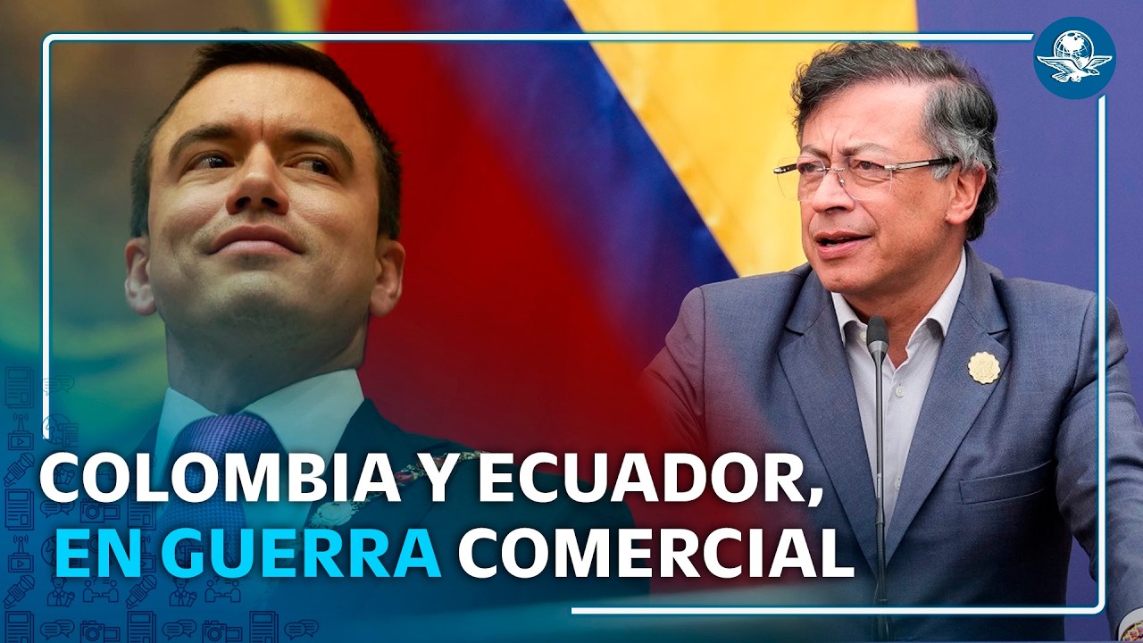 Crece tensión entre Colombia  y Ecuador; Noboa descarta acuerdos con Petro