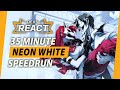 Neon White Developers React to 35 Minute Speedrun (World Record)