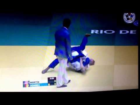 63kg 2013 Judo World Championships Martin (USA) v Dombeu (CMR)