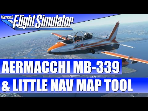 Aermacchi MB-339 Add-On & Little Nav Map Tool ★ Microsoft Flight Simulator 2020