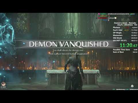 Demon's Souls Remake - Glitchless Speedrun in 52:06 IGT (WR)