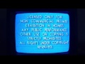 Opening To Witness 1989 VHS