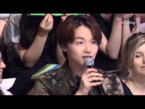 20150904 Simply Kpop MC Moon Kim of Royal Pirates CUT