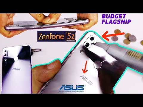 Asus Zenfone 5Z Durability Test- OnePlus 6 Killer ? (BEND Scratch-Unboxing-Initial Overview-CAMERA)