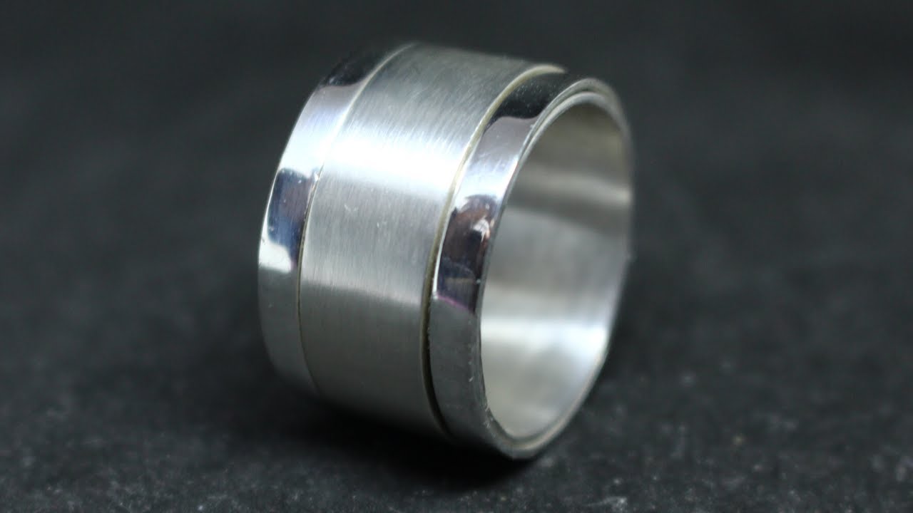 Watch video HOW TO MAKE A SILVER SPINNER RING Now HOW TO MAKE A SILVER SPINNER RING
