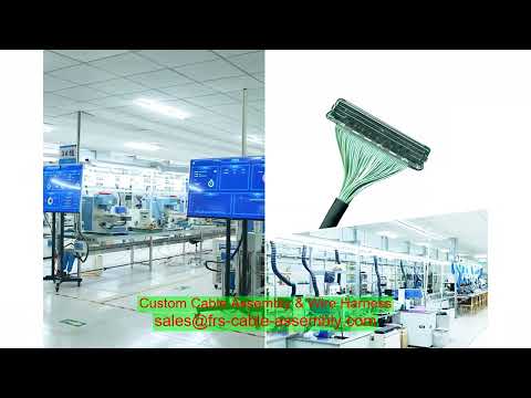 Fabrikant van draadharnas I-PEX 20454 tot DF13 en pH LVDS-kabel 32AWG AANPAANS