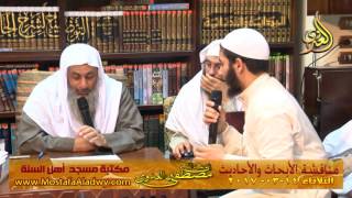 مناقشة الأبحاث والأحاديث بمكتبة مسجد أهل السنة بمنية سمنود 14 03 2017  6