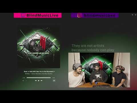 Blind Music | Skrillex "Scary Monsters and Nice Sprites" | EP Reaction (The Birth of Dubstep)