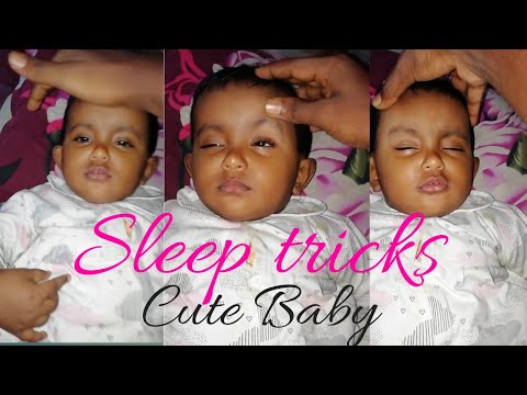 Cute baby!Tricks to put small children to sleep | Afiay islam | Maruf Khan