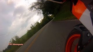 preview picture of video 'CBR250R on KY-32 from Carlisle to Elizaville'