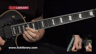 Cowboys From Hell - Guitar Solo - Slow & Close Up - www.licklibrary.com